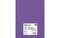 PA Paper Accents Smooth Cardstock 8.5" x 11" Violet, 65lb colored cardstock paper for card making, scrapbooking, printing, quilling and crafts, 25 piece pack